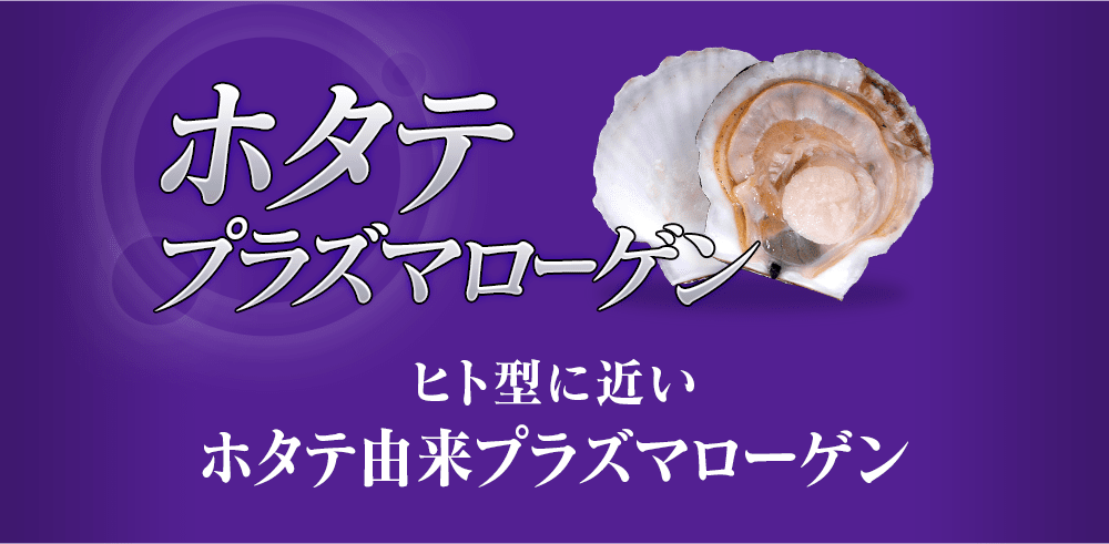 ホタテプラズマローゲン｜認知症　痴呆症｜ヒト型に近いホタテ由来プラズマローゲン
